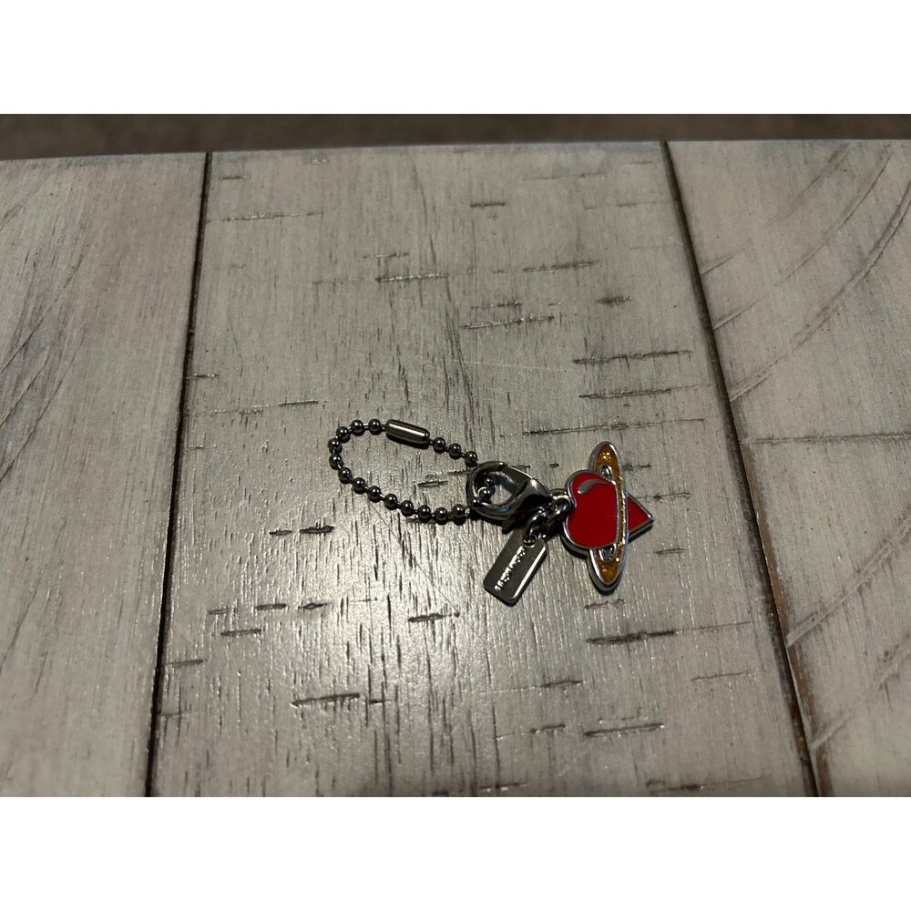 Coach Heart Charm NWOT